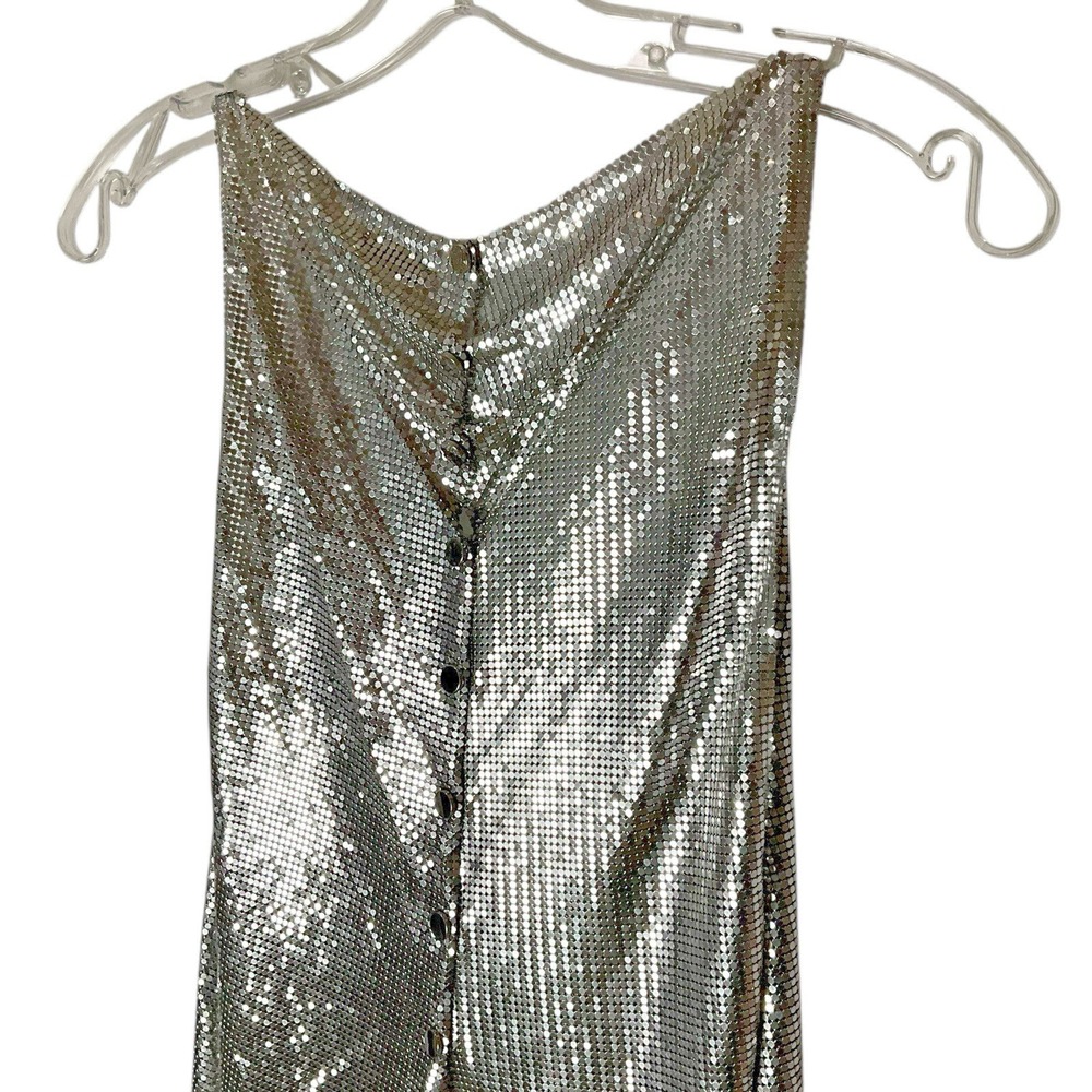 Paco Rabanne Chain‎ Metal Mesh Mini Dress - Picture 8 of 11